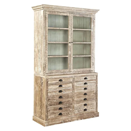 Apothecary Bookcase or China Cabinet